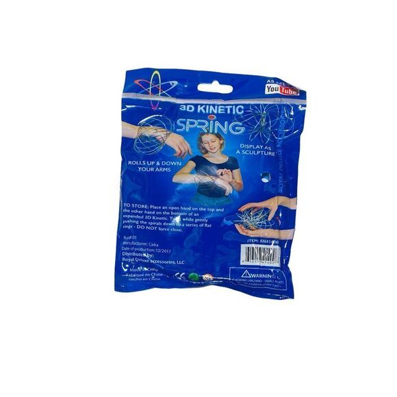 New Digital Energy Kinetic Educational Spring Toy - Multi Sensory Interactive 3D - Picture 5 of 6